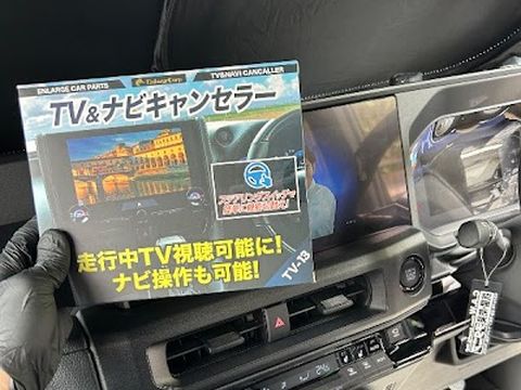 テレビキャンセラーの作業例